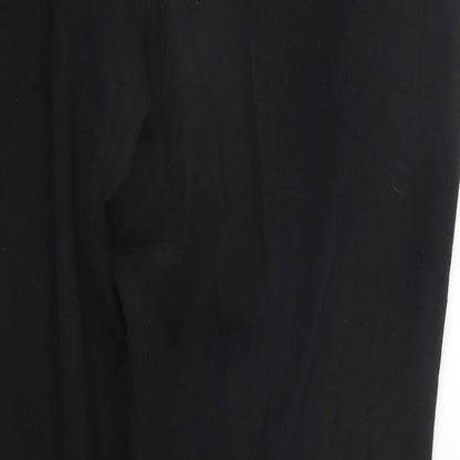 Womens UK Size 16 F&F Regular Fit  Black Trousers