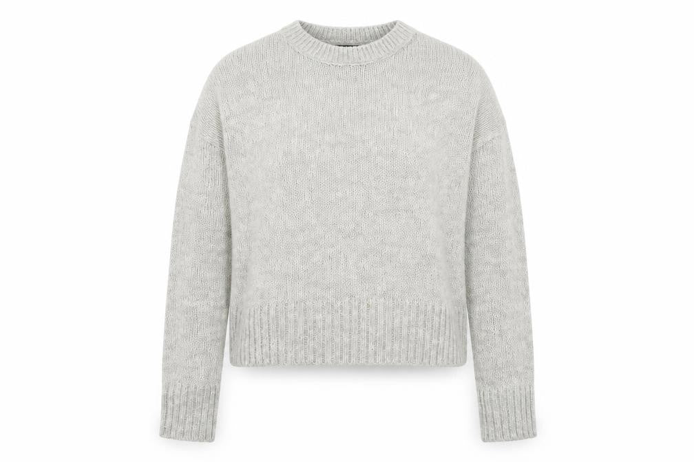 Womens UK Size M New Look Grey Pullover Jumper