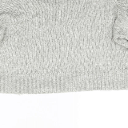 Womens UK Size M New Look Grey Pullover Jumper