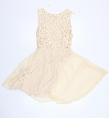 F&F Womens Beige   A-Line  Size 10