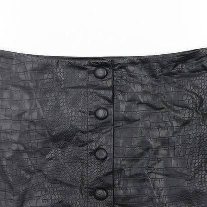Primark Womens Black   A-Line Skirt Size 10