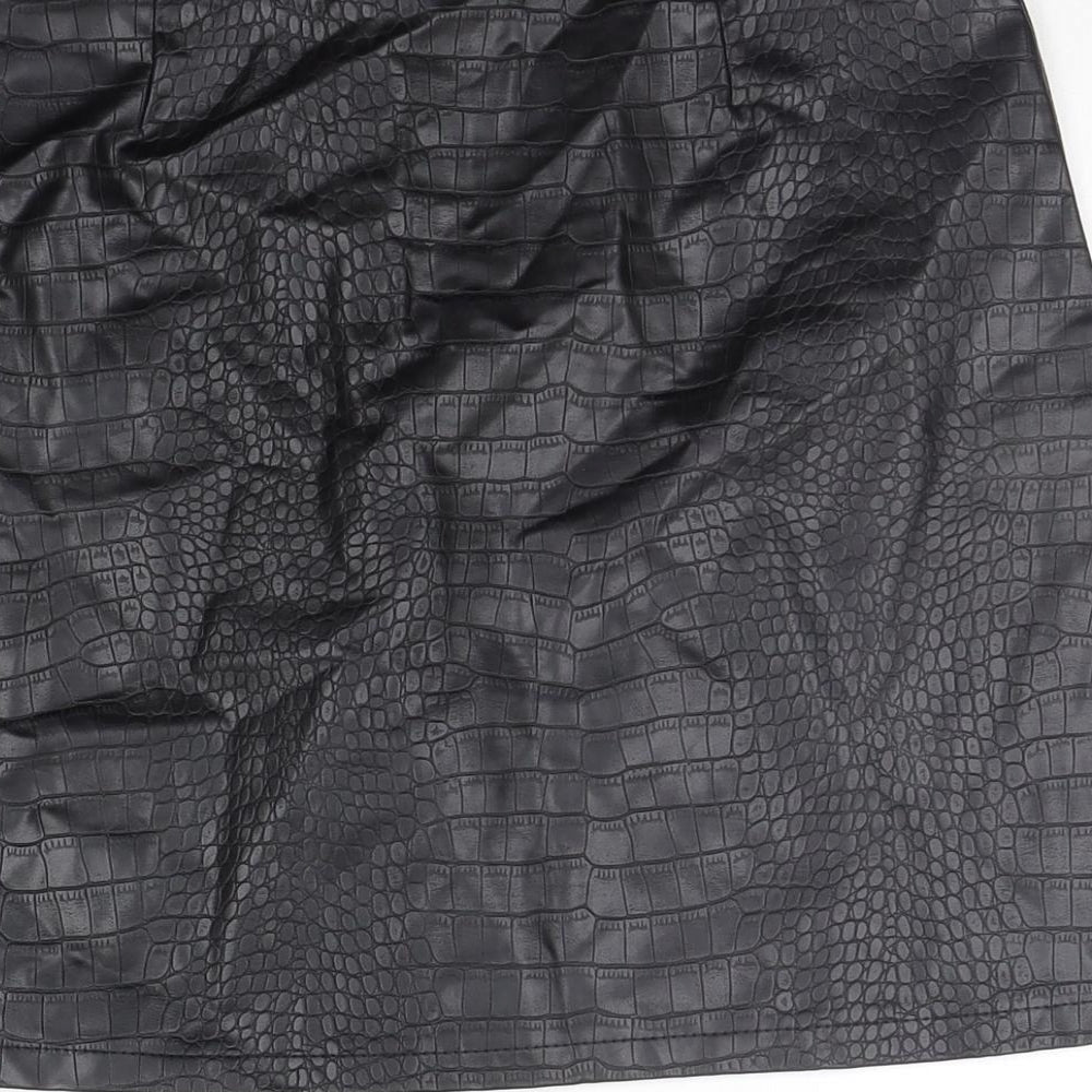 Primark Womens Black   A-Line Skirt Size 10