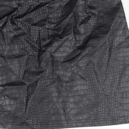 Primark Womens Black   A-Line Skirt Size 10