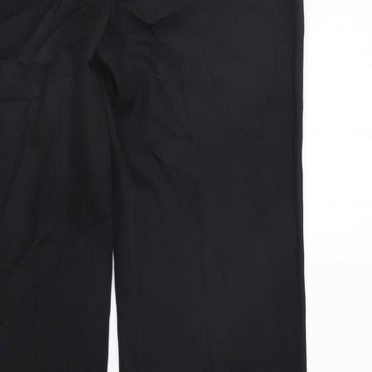 Womens UK Size 10 F&F Regular Fit  Black Trousers