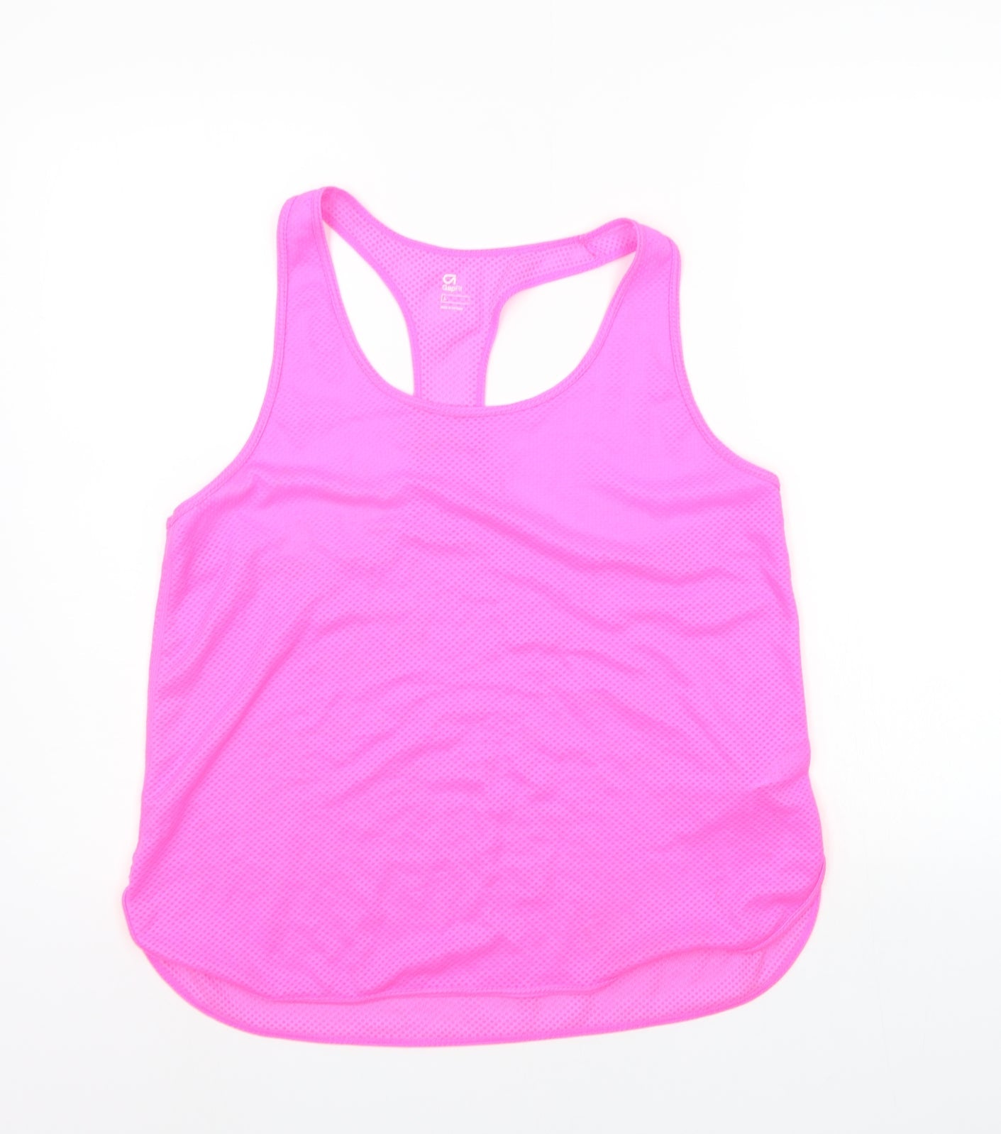 Womens UK Size L Gap Pink Basic Tank