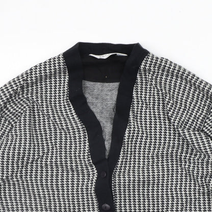 Womens UK Size 10 BHS Grey Cardigan Jumper