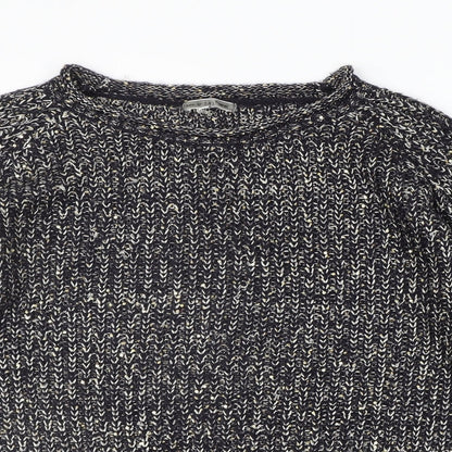 Womens UK Size L New Look Blue Pullover Jumper