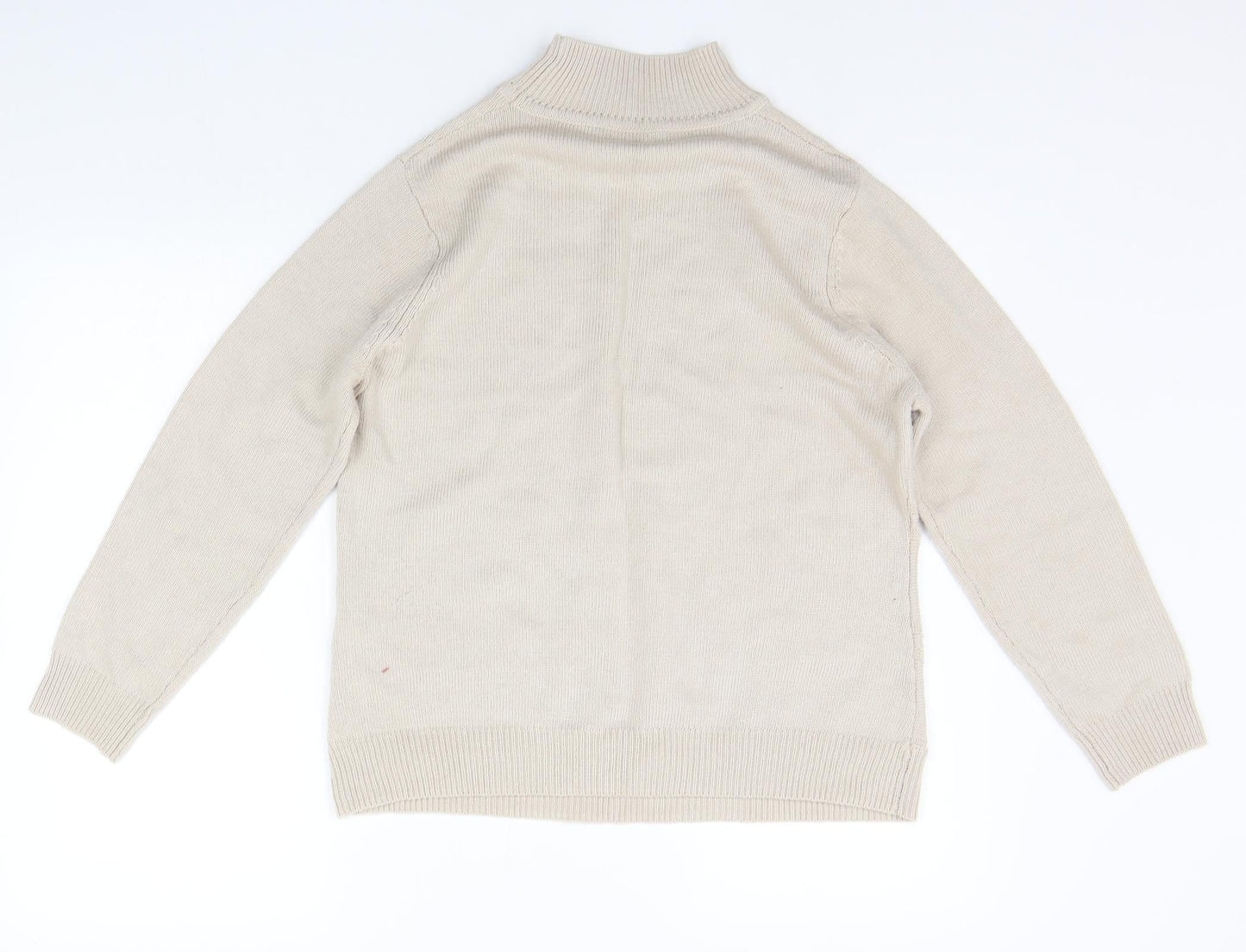 Womens UK Size 14 NEXT Beige Pullover Jumper