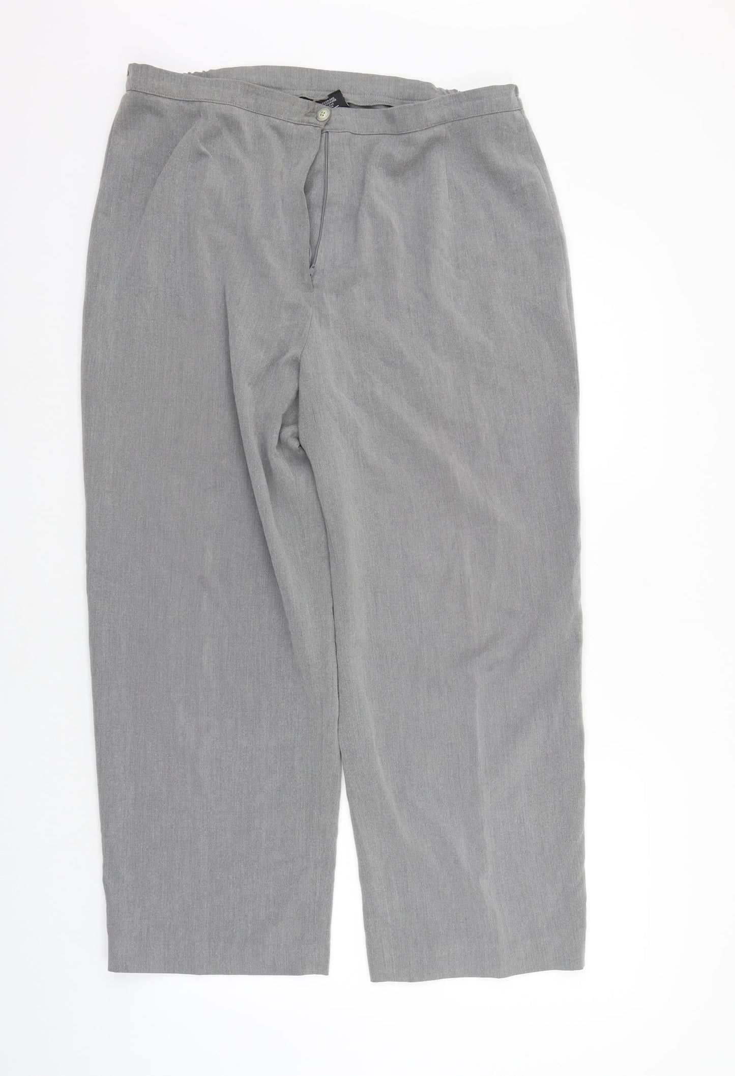 Womens UK Size 16 Paul Seperates Regular Fit  Grey Trousers
