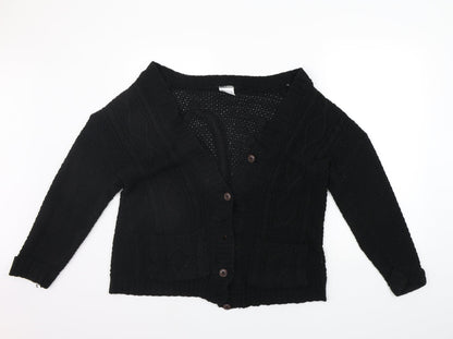 Infiniti Womens Black   Cardigan Jumper Size 2XL