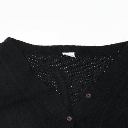 Infiniti Womens Black   Cardigan Jumper Size 2XL