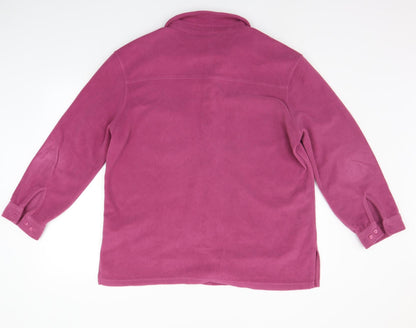 Womens UK Size 2XL M&Co Pink Jacket