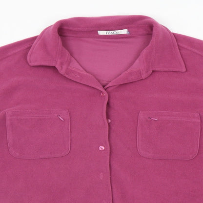 Womens UK Size 2XL M&Co Pink Jacket