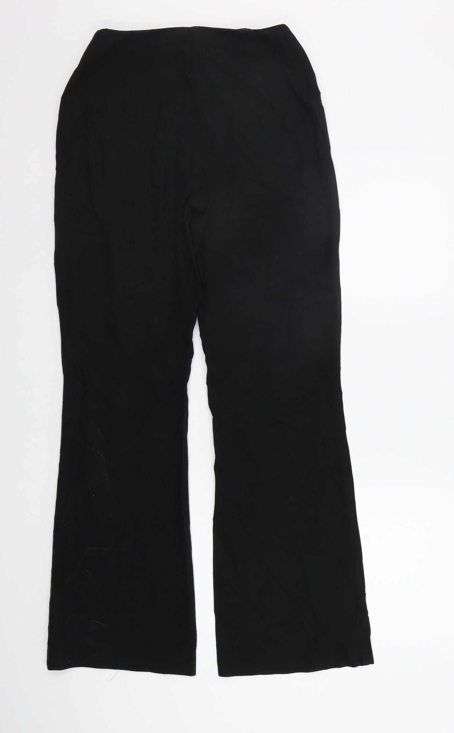 Womens UK Size 8 Marks and Spencer Regular Fit Sweatpants Black Trousers