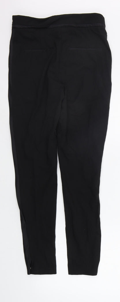 Womens UK Size 8 H&M Regular Fit  Black Trousers
