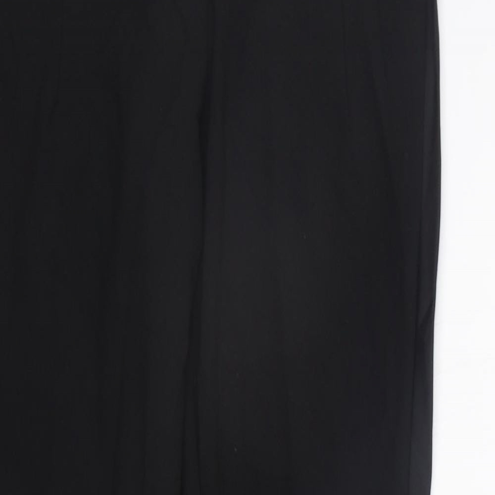 Womens UK Size 8 H&M Regular Fit  Black Trousers