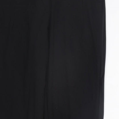 Womens UK Size 8 H&M Regular Fit  Black Trousers