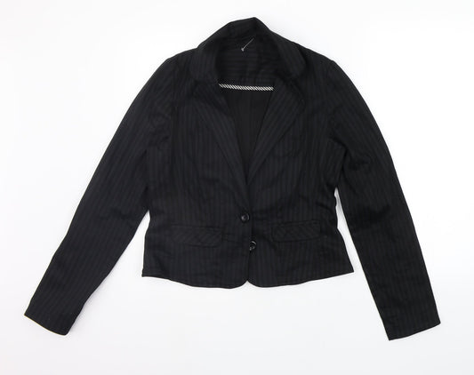 BAY Womens Black   Jacket Blazer Size 12