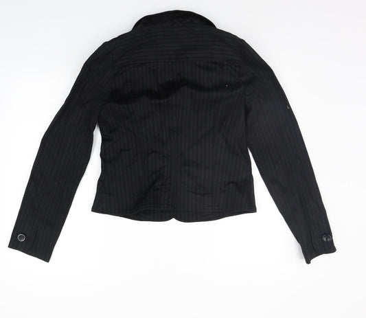 BAY Womens Black   Jacket Blazer Size 12