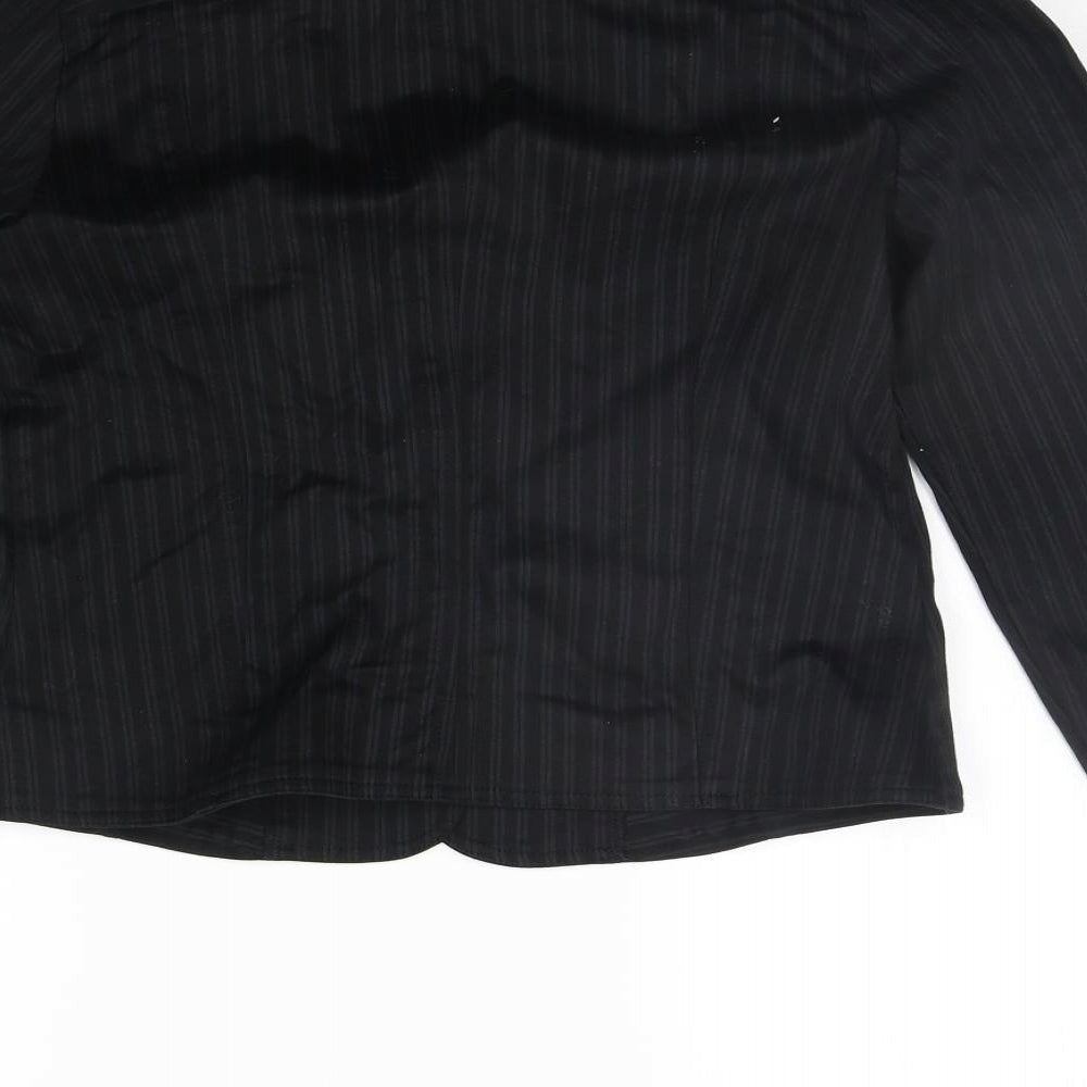 BAY Womens Black   Jacket Blazer Size 12