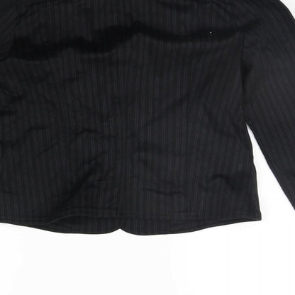 BAY Womens Black   Jacket Blazer Size 12