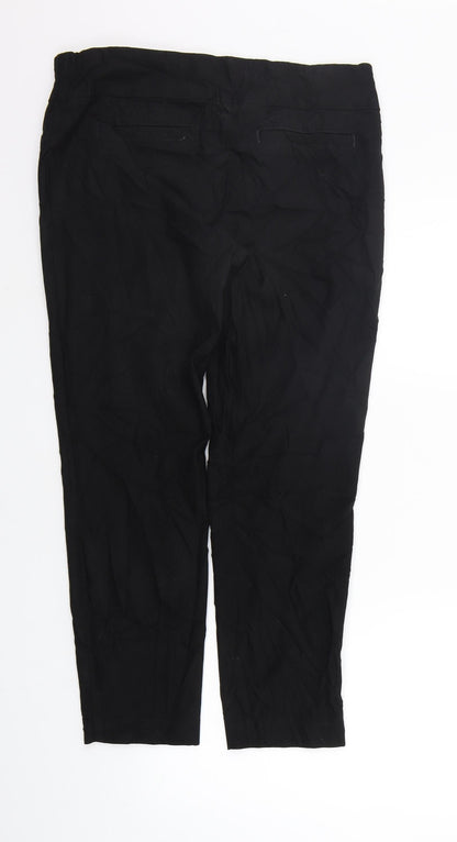 Womens UK Size 14 Dalia Regular Fit  Black Trousers