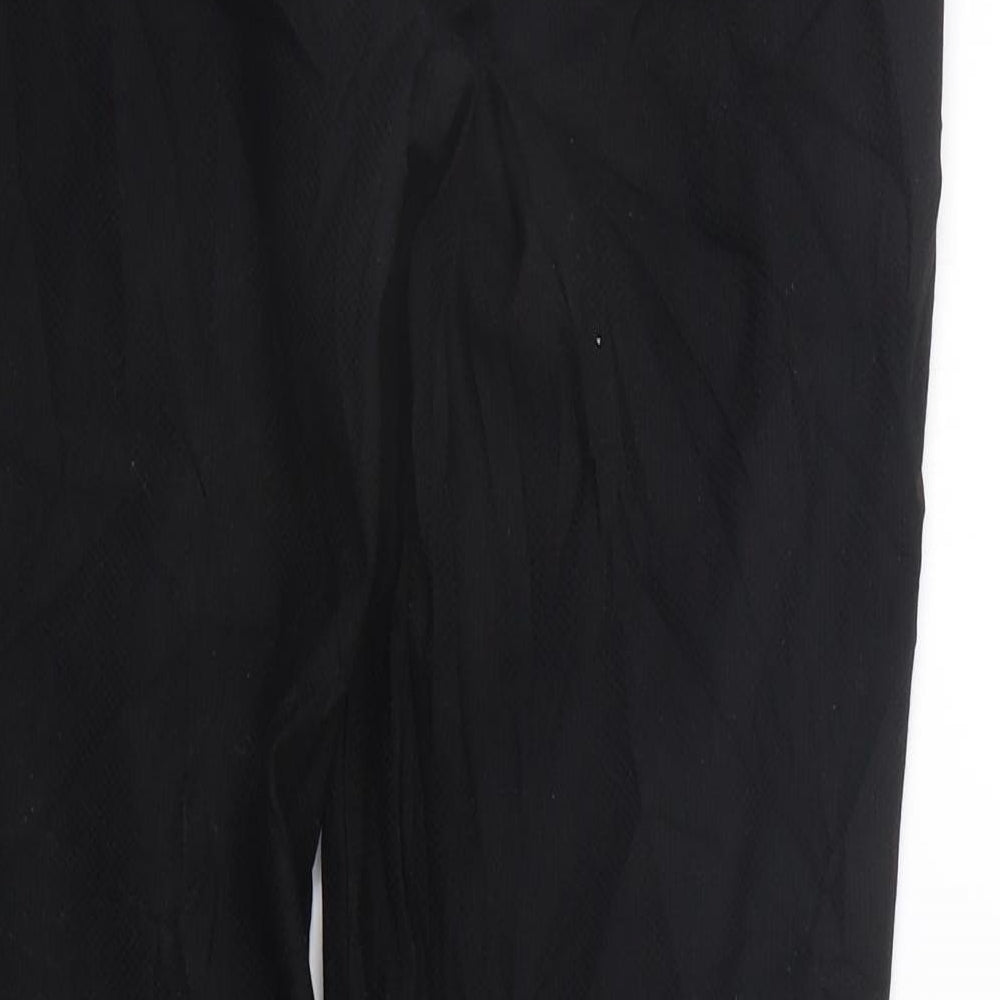 Womens UK Size 14 Dalia Regular Fit  Black Trousers