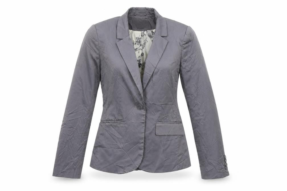 Womens UK Size 6 H&M Regular Grey Blazer