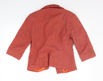 Per Una Womens Orange   Jacket Suit Jacket Size 10