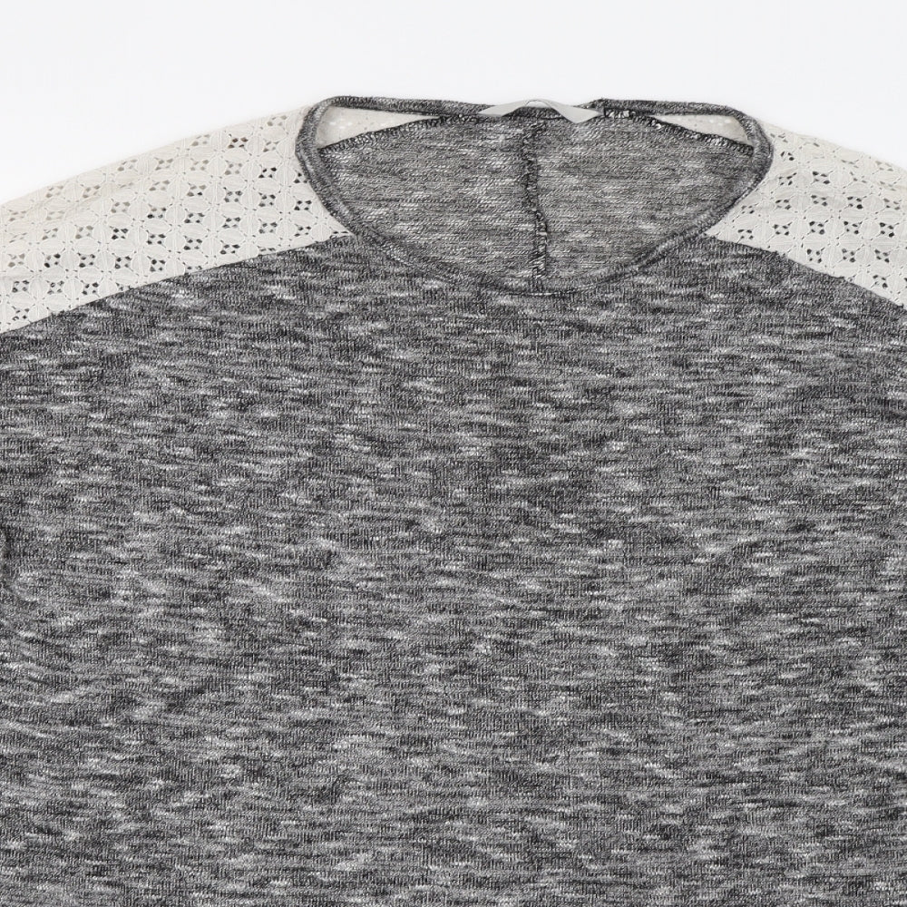 George Womens Grey   Pullover Sweatshirt Size 14