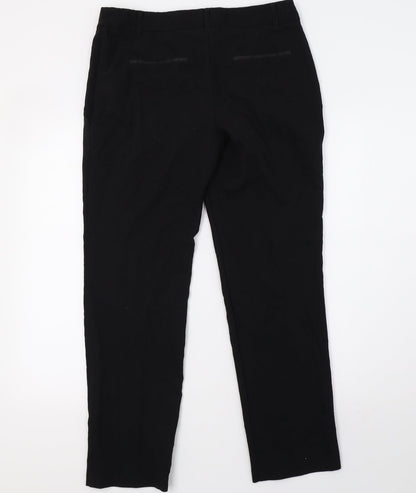 Womens UK Size 10 NEXT Regular Fit  Black Trousers