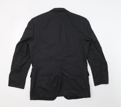 Mens UK Size 38 Burton Regular Grey Suit Jacket