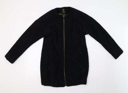 Primark Womens Black  Knit Jacket  Size 8