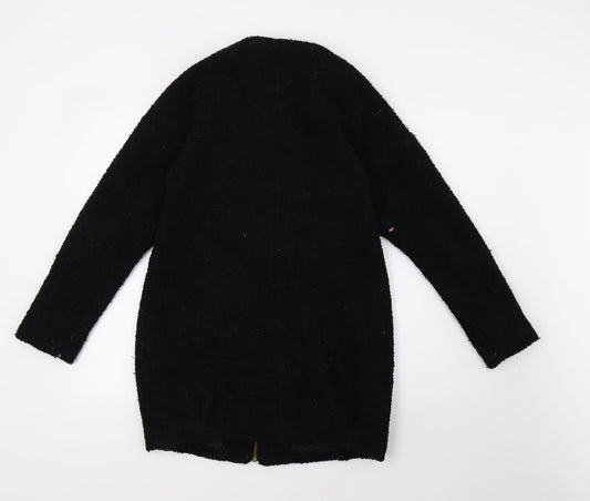 Primark Womens Black  Knit Jacket  Size 8