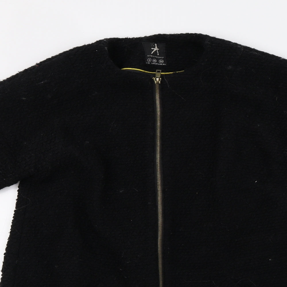Primark Womens Black  Knit Jacket  Size 8