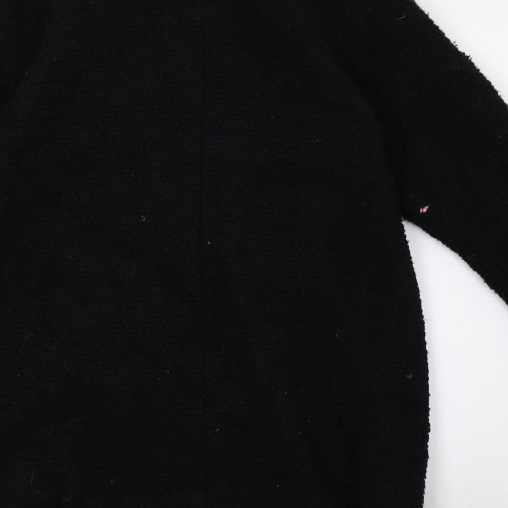 Primark Womens Black  Knit Jacket  Size 8