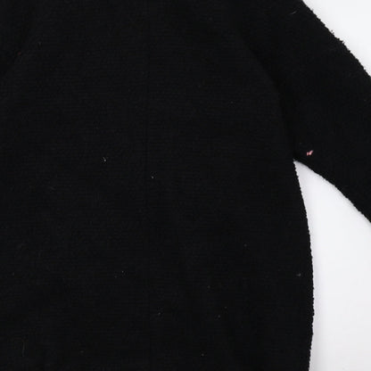Primark Womens Black  Knit Jacket  Size 8