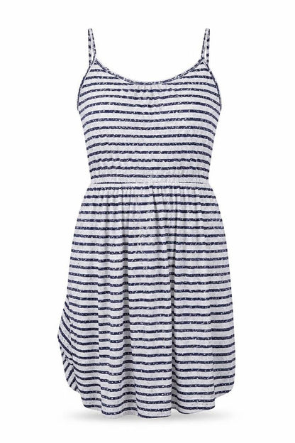 H&M Womens Grey Striped  A-Line  Size S