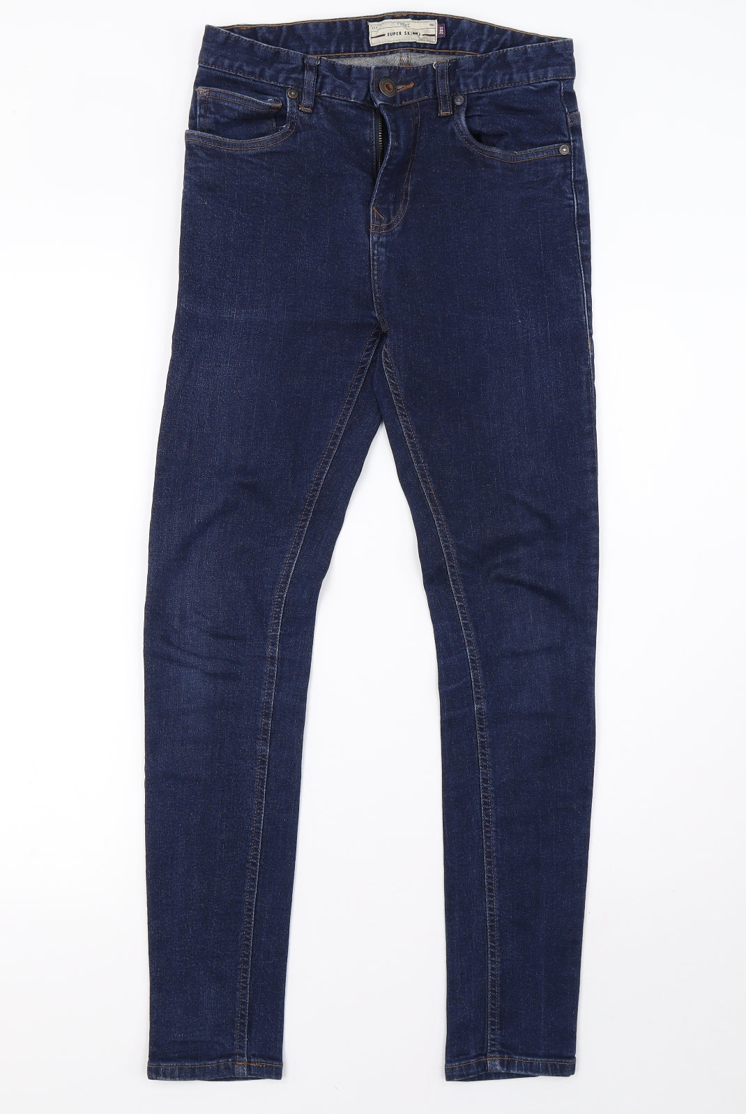 NEXT Womens Blue  Denim Skinny Jeans Size 28 L30 in