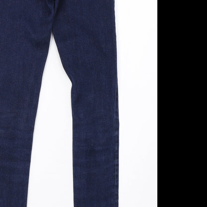 NEXT Womens Blue  Denim Skinny Jeans Size 28 L30 in
