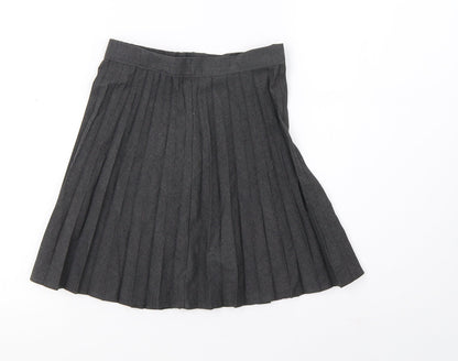 George Girls Grey   A-Line Skirt Size 5-6 Years - school wear