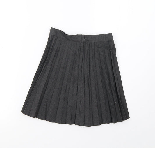 George Girls Grey   A-Line Skirt Size 5-6 Years - school wear