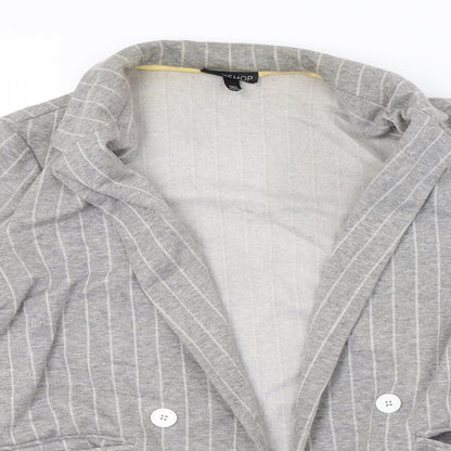 Womens UK Size 8 Topshop Grey Jacket