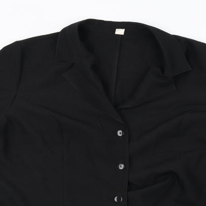 Womens UK Size 20 Preworn Black Jacket