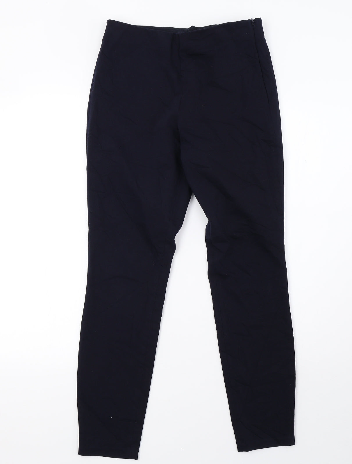 Womens UK Size 8 Preworn Regular Fit  Blue Trousers