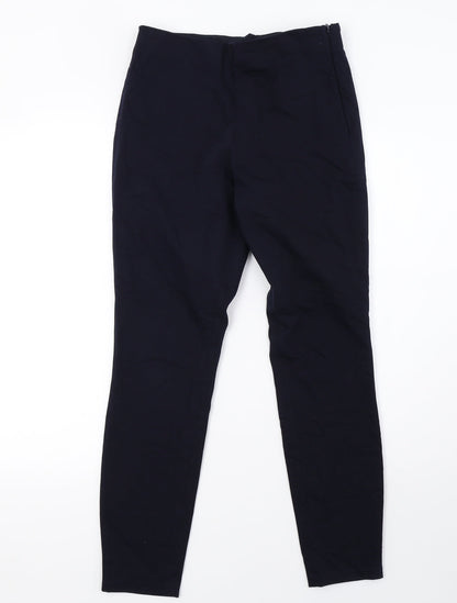 Womens UK Size 8 Preworn Regular Fit  Blue Trousers