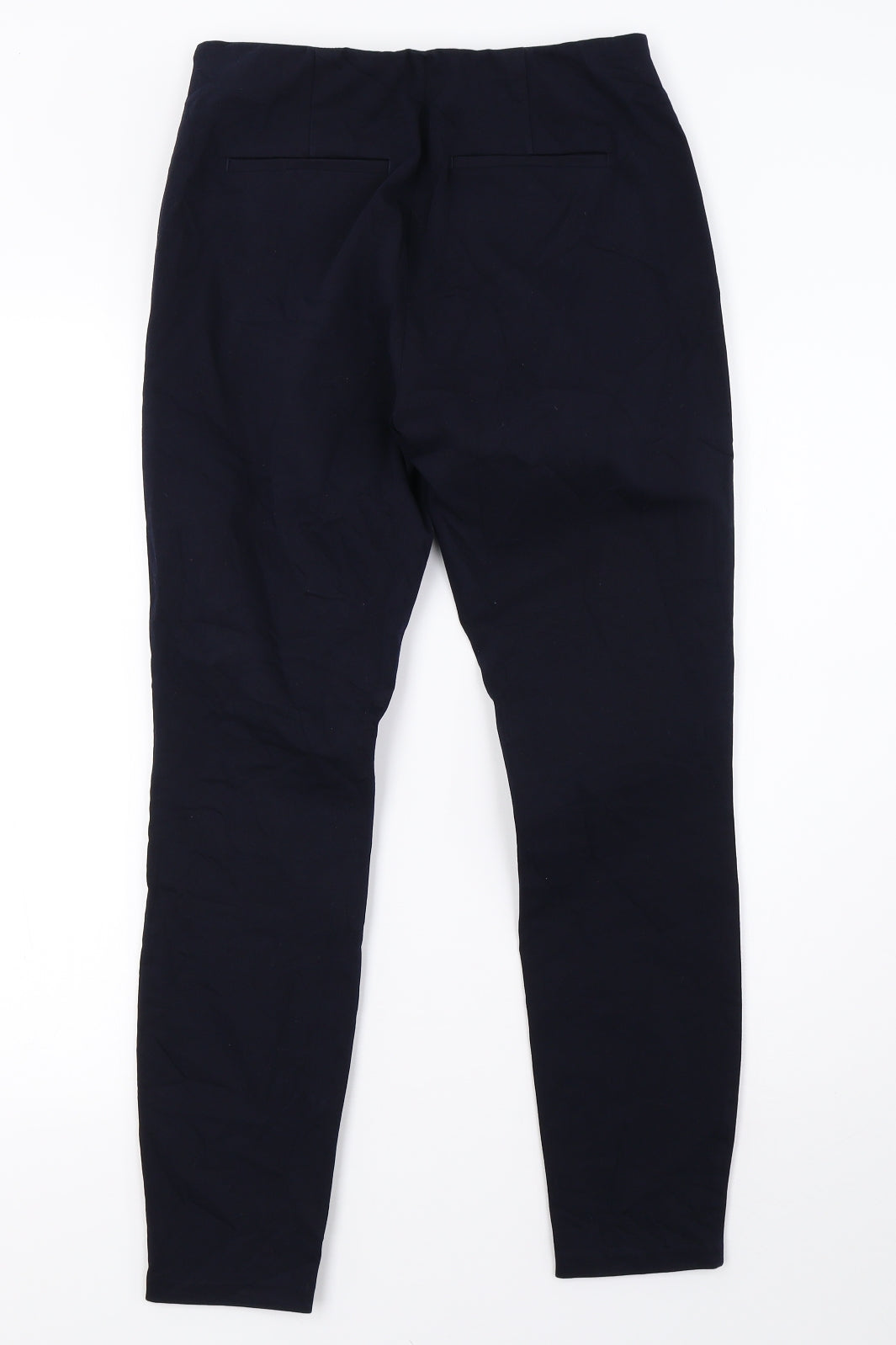 Womens UK Size 8 Preworn Regular Fit  Blue Trousers