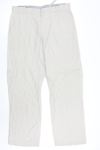 Dunes Womens Beige   Trousers  Size 32 L30 in