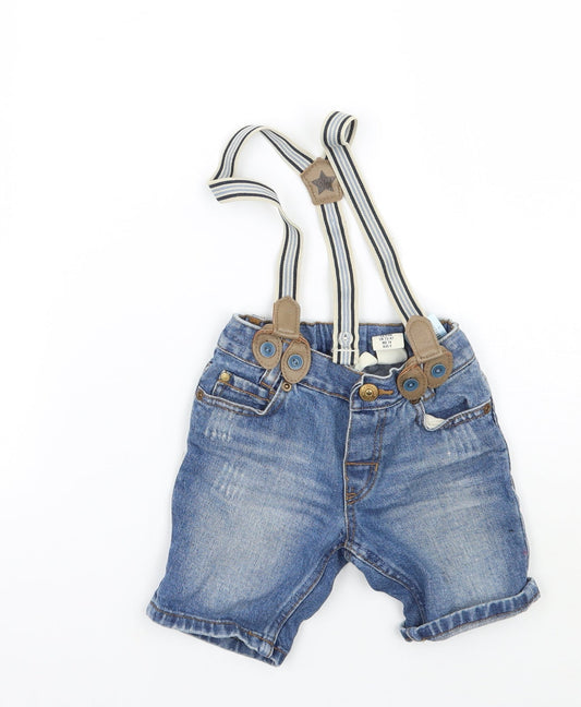 H&M Boys Blue   Capri Jeans Size 6-9 Months