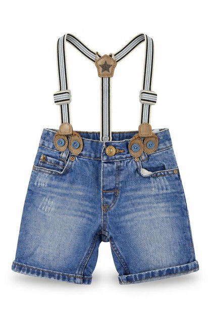 H&M Boys Blue   Capri Jeans Size 6-9 Months